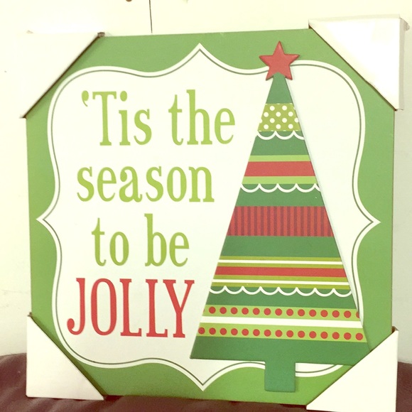 ‘Tis the Season to be Jolly Decoration Wall